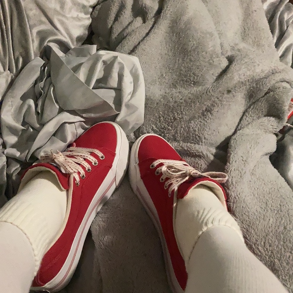 VINTAGE Tommy Hilfiger Platform Tennis Shoes